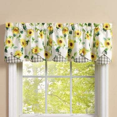 Follow The Sun Lined Scalloped Valance - 15